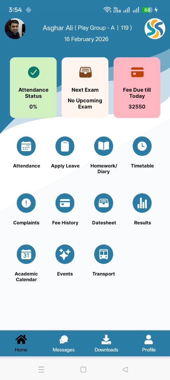 Parent App Screenshot